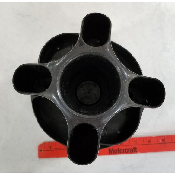 Rotating organizer for desktop supplies or art supplies mfg by SDI vintage black - Picture 2 of 9